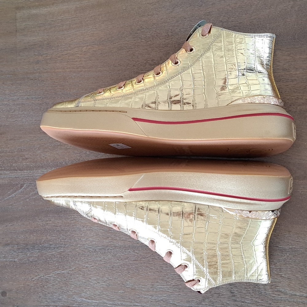 Skechers Snoop Dogg: Snoop One Gold Medal High-Top Sneaker - Size: Men 14 - Picture 6 of 9